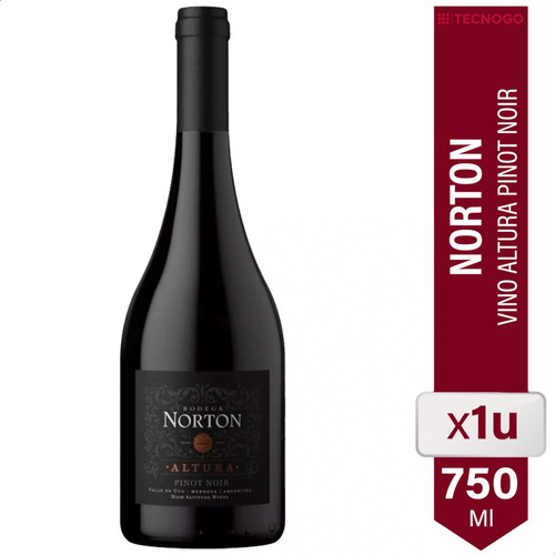 Vino Tinto Norton Altura Pinot Noir Valle De Uco- 01bebidas 