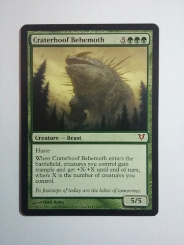 Behemoth Cráteropode / Craterhoof Behemoth (nm) - Magic