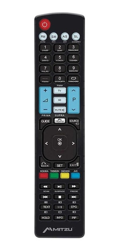 Control Remoto Universal 3 En 1 Tv Dvd 3d Marcas Famosas.