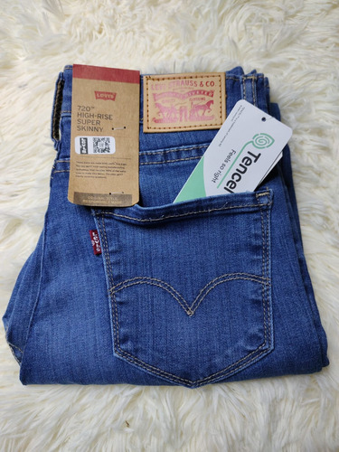 Pantalón Levi's High Rise Súper Skinny Mujer Talla 9 (01)