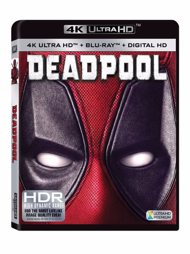 Deadpool Uhd / Bluray 4k + Bluray  Original En Stock !