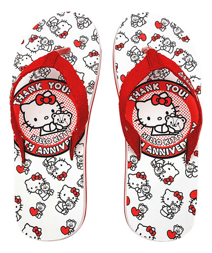 Sandalia Confort Hello Kitty Chancla Confortable Playa