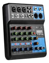 Comprar Mezcladores De Dj Mesa De Sonido Mezclador De Audio De 5 ...