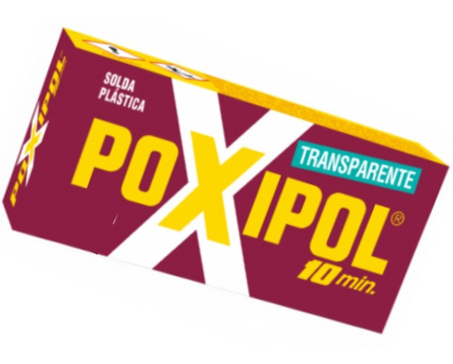 Poxipol Soldadura Plastica 10' 70ml Transp/ Gris Pox Fs