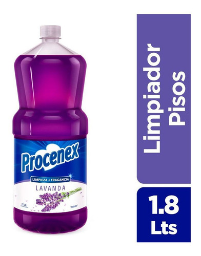 Procenex Limpiador Liquido De Pisos Lavanda X 1,8 Lt