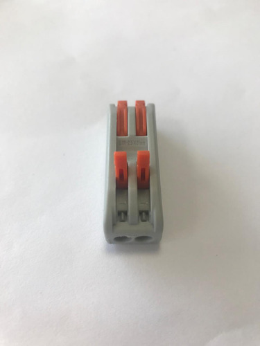 Conector Emenda 2x2 Fios Até 4mm Com 10 Unidades
