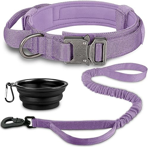 Cooyoo Collar Para Perro, Juego De 3 Piezas, Collar Táctico