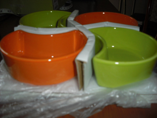 Pasapaleras Servidores Bandejas Platos Bowl Ceramica