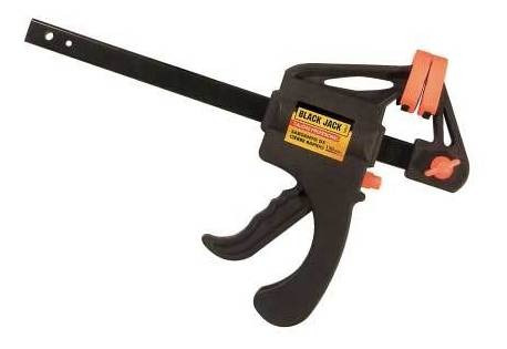 Grampo Sargento De Aperto Rápido 200mm Black Jack C166