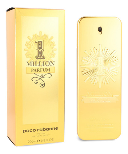 Paco Rabanne One Million Eau De Parfum Para Hombre 200 Ml