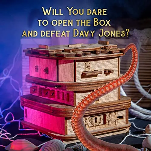 Puzle Inteligente Cluebox - Davy Jones Locker