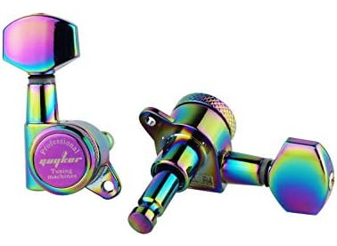 Guyker Afinadores Bloqueo Y Llave De Guitarra 3l+3r 1:18