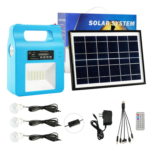 Generador Solar Con Paneles Incluidos, Estacion De Generador