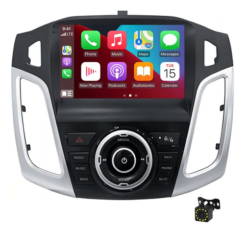 Estéreo Carplay 2gb+32gb Android Para Ford Focus 2012-2018 .