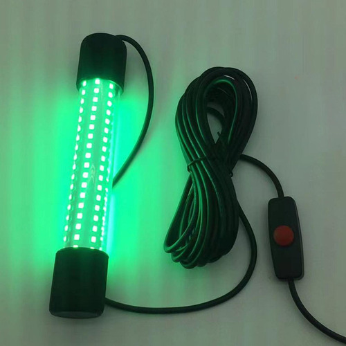 Luz De Pesca Sumergible Led De Aluminio, Lámpara Submarina D