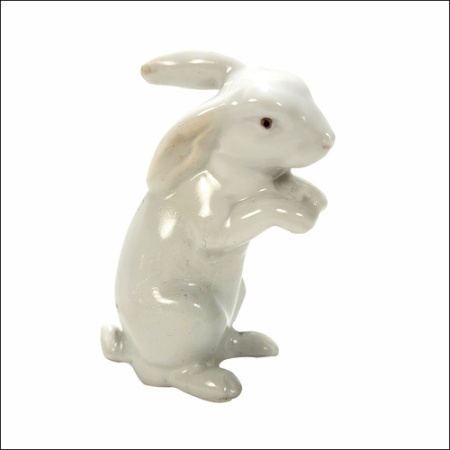 Figura Antigua Liebre Porcelana (2360)