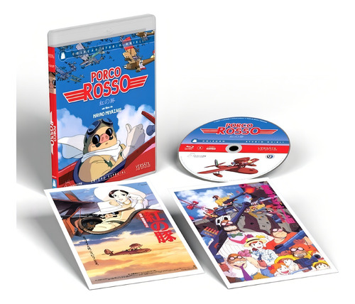 Bluray Porco Rosso - Anime - Hayao Miyazaki Original Lacrado