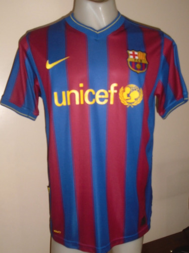 Camiseta Barcelona España 2009 2010 Iniesta #8 Selección L