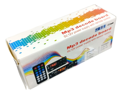 Modulo Reproductor Mp3 Usb Sd Fm Aux Blu