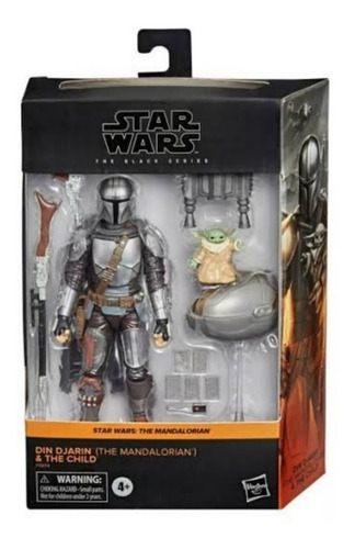 Din Djarin The Mandalorian Grogu The Child Black Series 