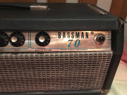 Fender Bassman 70 Vintage Amplificador