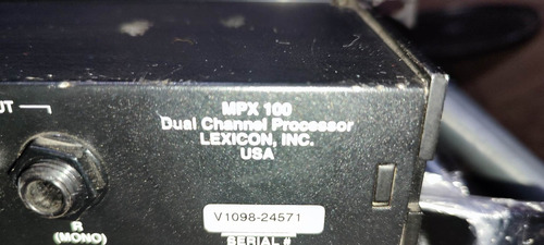 Procesador De Voz Lexicon Mpx100 (Usado)