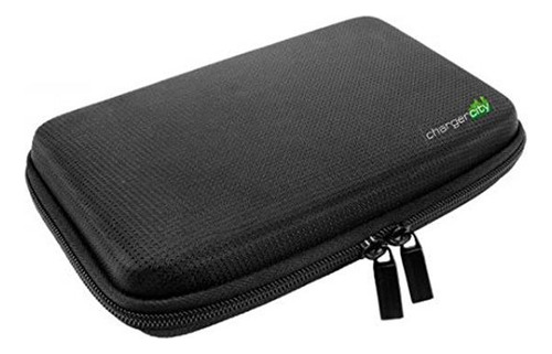 Chargercity - Funda Rígida Extragrande Para Tomtom 5 Y 6 Pul