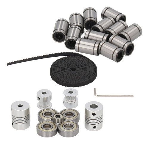 Kit De Rodamientos Lineales Lm8uu, Acoplador De Eje De Motor