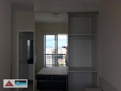 Imagem 8 de 30 de Apartamento Com 1 Dormitório, 40 M² - Venda Por R$ 450.000,00 Ou Aluguel Por R$ 2.300,00/mês - Jardim Anália Franco - São Paulo/sp - Ap3703