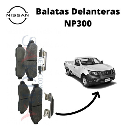 Jgo Balatas De Disco Del Estacas Np300 2020 Fritec Ceramic