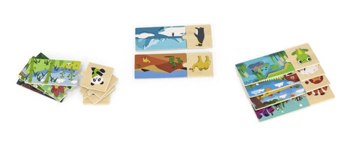Puzzle Animales 20 Pcs Para Niños - Viga