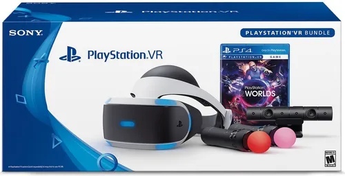 Playstation Vr Ps4 Sony Worlds Bundle - Cuh-zvr2 - Sellado
