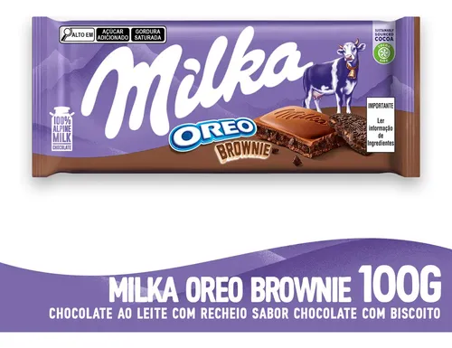 Chocolate Oreo Brownie Milka 100g