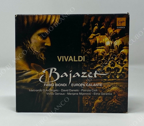 Antonio Vivaldi - Bajazet - 2 Cds 1 Dvd Box Set