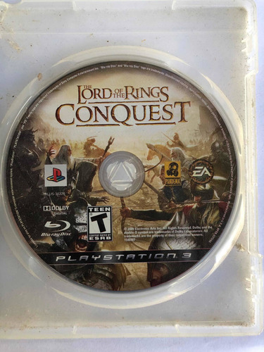 Lord Of The Rings Conquest Ps3