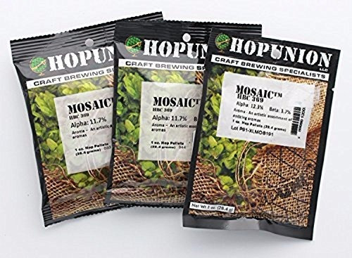 Home Brew Ohio Mosaic Hop Pellets 3 Oz.