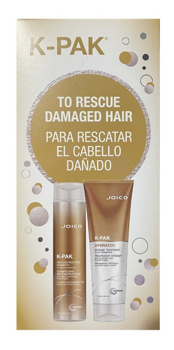 Joico Kit K-pak Intense Hydrator Para Cabello Dañado