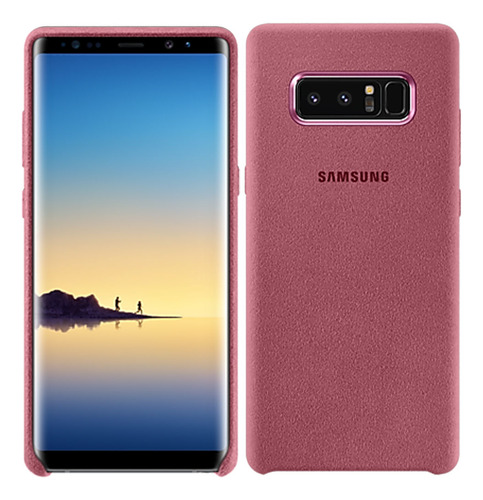 Case Carcasa Original Samsung Note 8 En Alcantara Cover Dimm