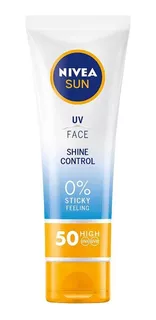 Nivea Sun Protector Solar Facial Control De Brillo Fps 50 50ml