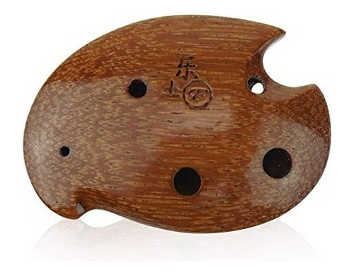 6 Agujero Ocarina Elm O Langosta Madera Ssf De Madera Diseno