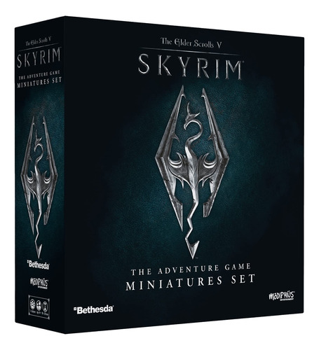 The Elder Scrolls V: Skyrim  The Adventure Game Miniatur.