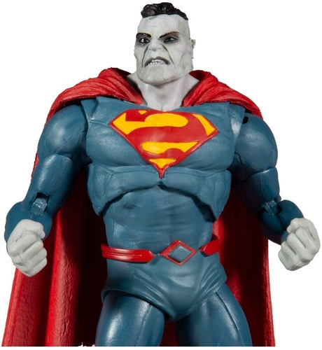 Imagen 8 de 11 de Mcfarlane Figura Superman Bizarro Articulada Dc Superman Multiverso Escala 18cm Original