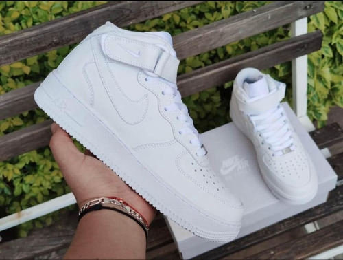 Nike Air Force One Mid Talla 25mx Con Caja