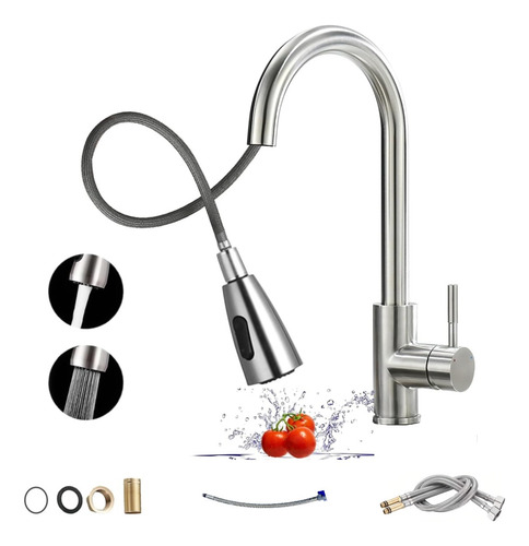 Grifo Mezclador De Cocina Monomando