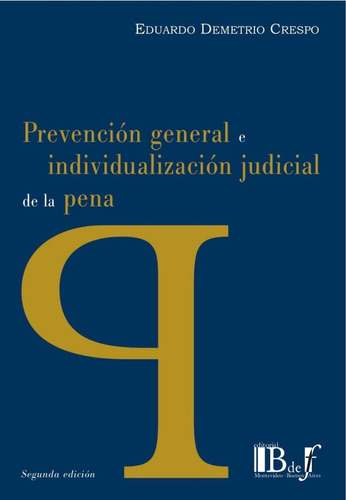 Demetrio - Prevención General E Individualización Jud - Bdef
