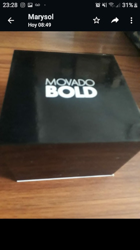 Caja De Reloj Movado Bold Con Manual