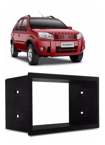 Moldura Aparelho De Som/dvd 2din Ecosport 2005 2006 2007