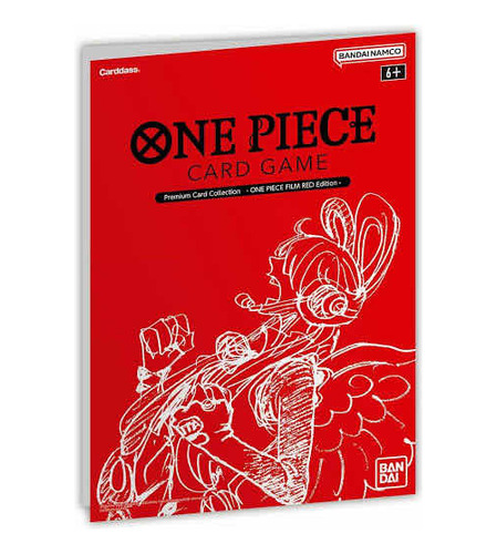 One Piece Tcg Carpeta Red Premium Card Film Red