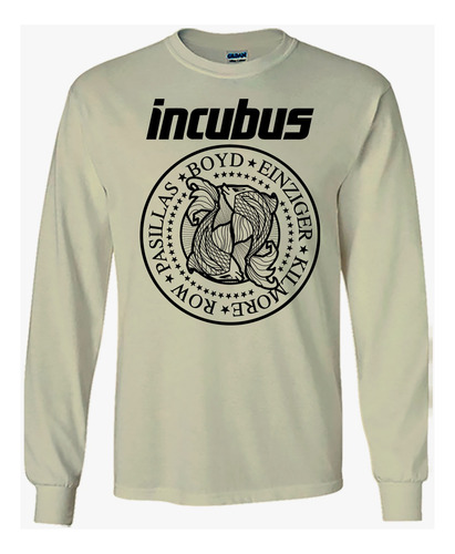 Incubus Playera Manga Larga D03