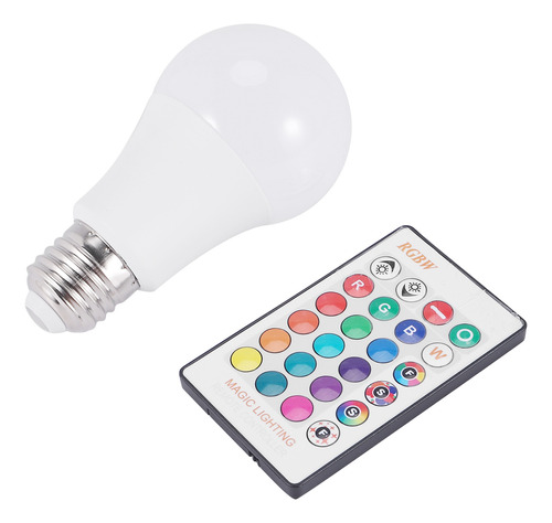 Lámpara De Control Inteligente Lights E27, Led Rgb, Regulabl